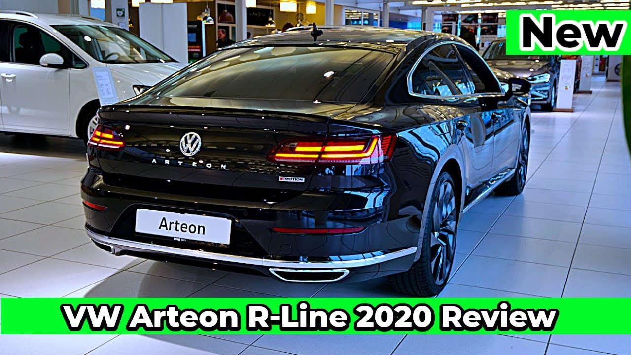 New VW Arteon R-Line 2020 Interior Exterior - YouTube