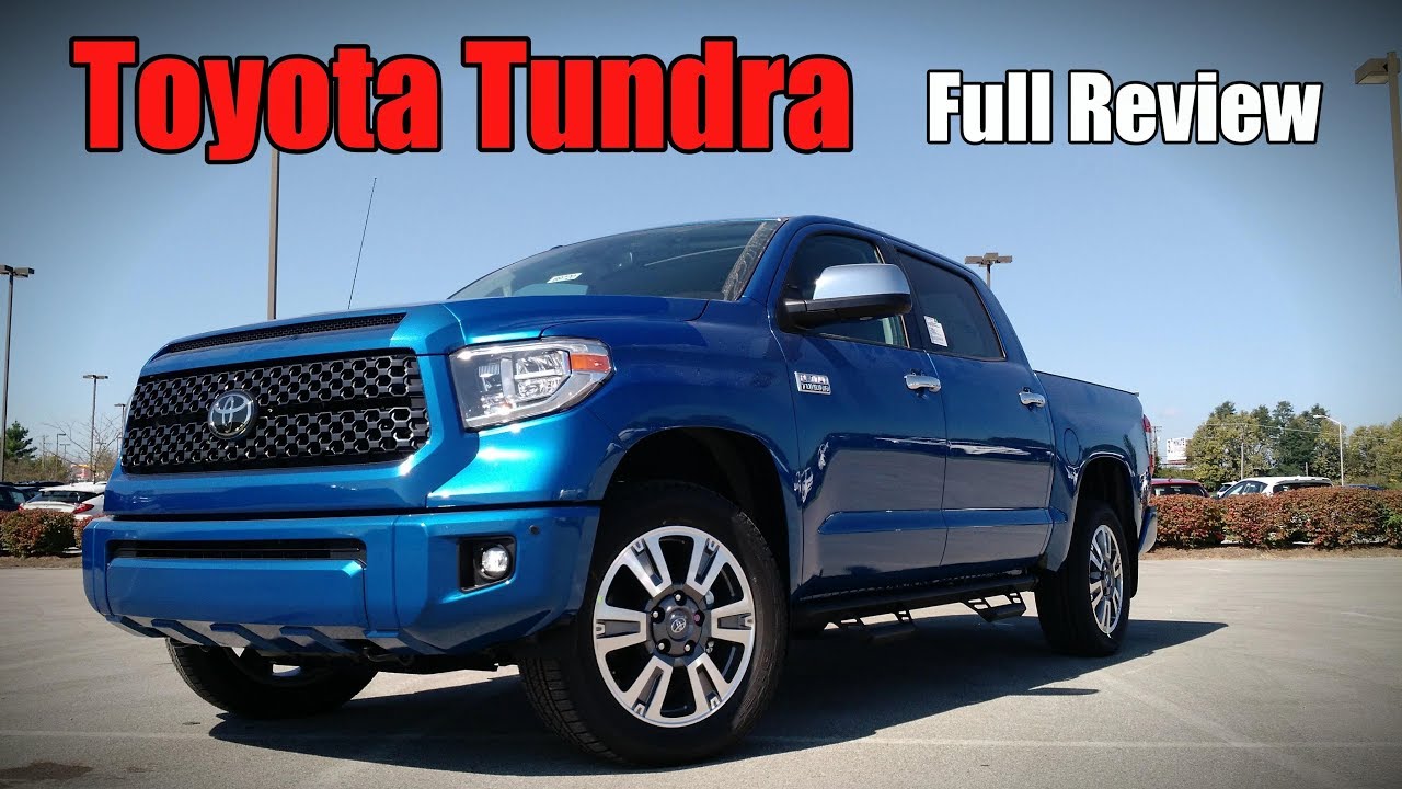 2018 Toyota Tundra: Full Review | Platinum, 1794 Edition, TRD Sport, SR5 &  SR - YouTube