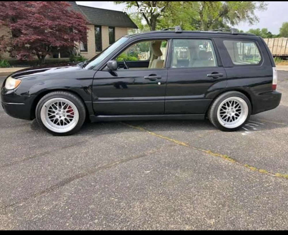 2006 Subaru Forester X with 18x10.5 ESR Sr01 and Achilles 275x35 on  Coilovers | 1110448 | Fitment Industries