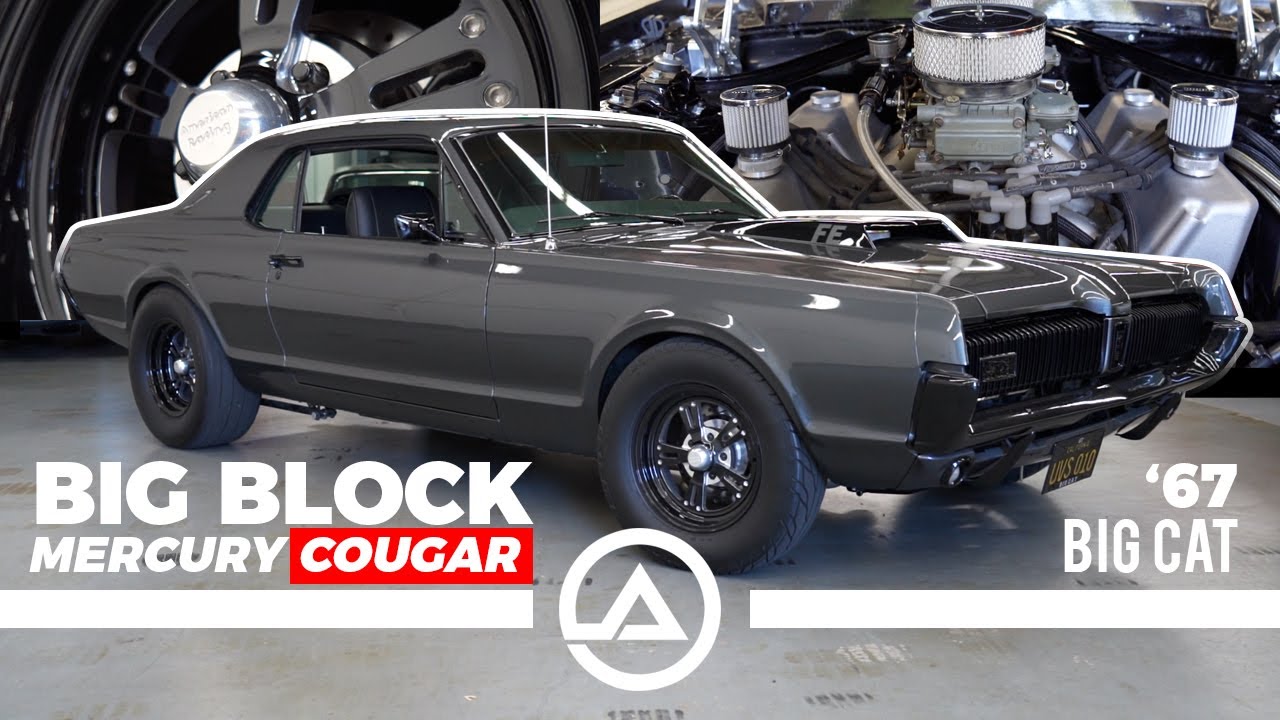 750HP BIG BLOCK Mercury Cougar All Motor Badass Muscle Car - YouTube