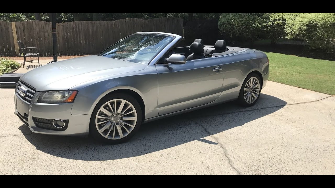 2011 Audi A5 Convertible: under $11000 these are a steal - YouTube