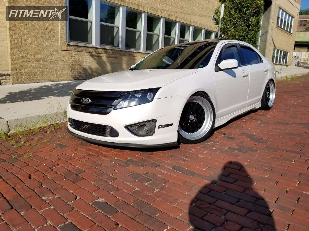 2011 Ford Fusion SEL with 19x9.5 ESR Sr01 and Nitto 245x35 on Coilovers |  258681 | Fitment Industries