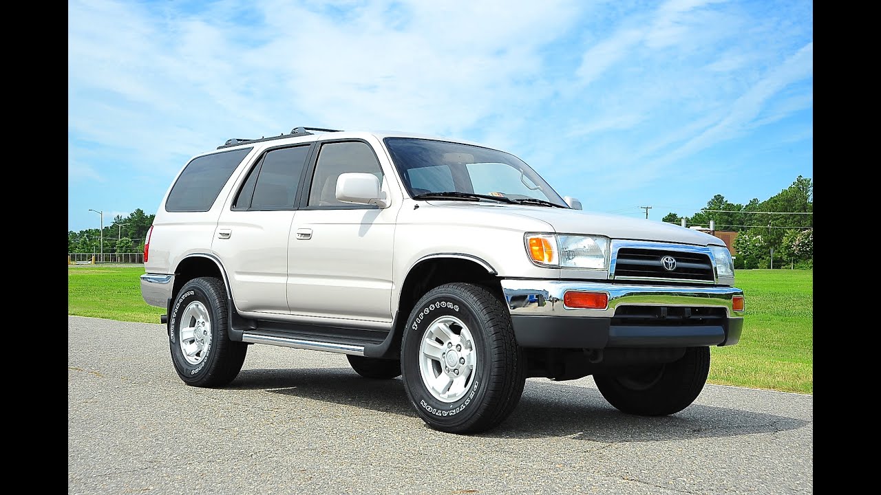 Davis AutoSports 1998 Toyota 4Runner For Sale / 94k / Mint Condition / 10  out of 10 - YouTube
