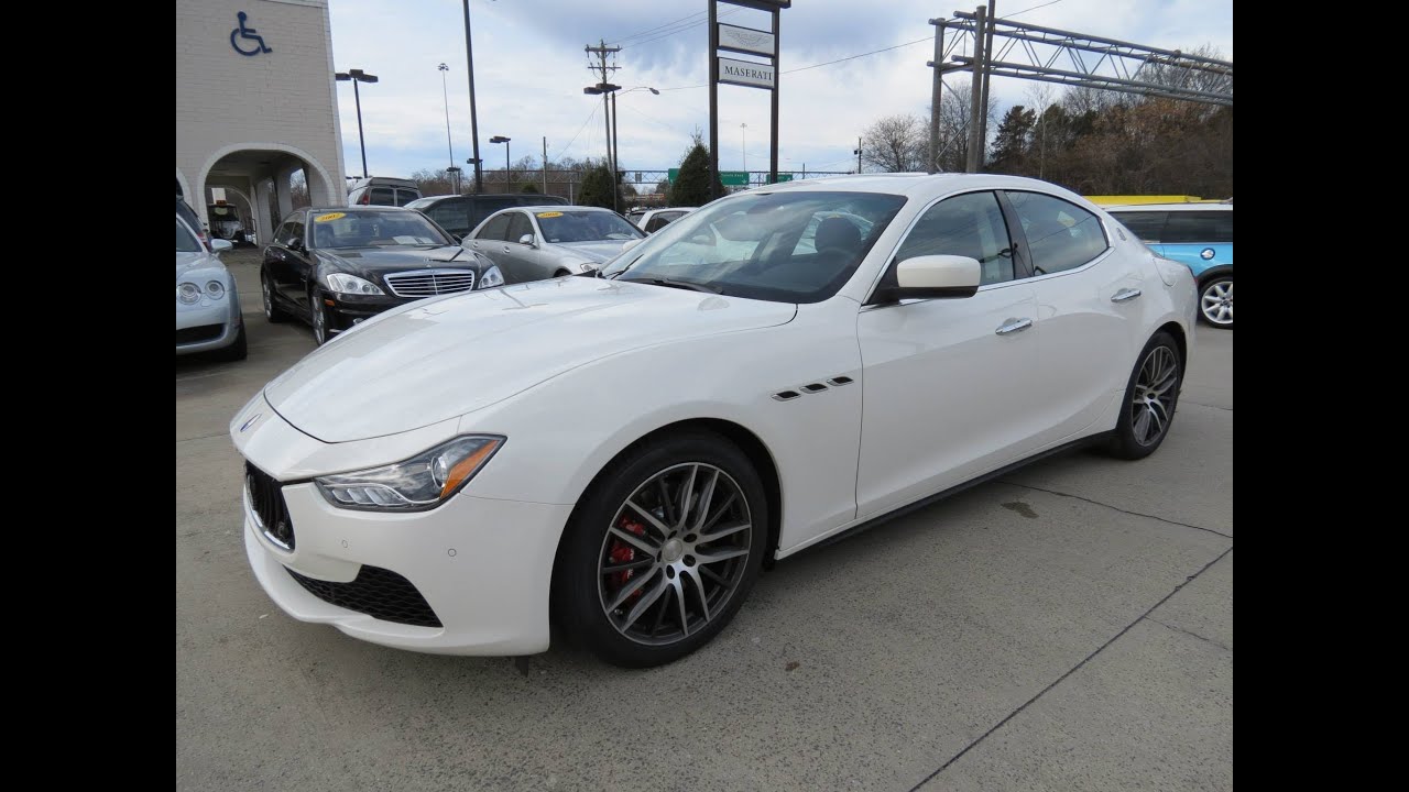 2014 Maserati Ghibli S Q4 Start Up, Test Drive, Exhaust, and In Depth  Review - YouTube