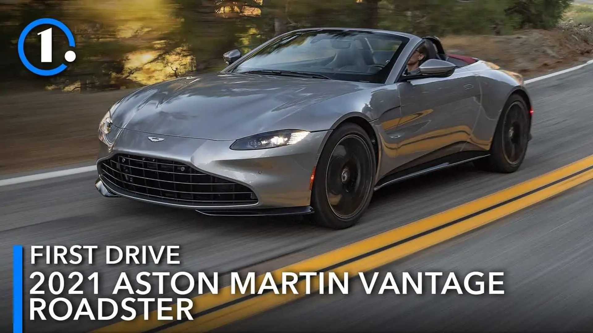 2021 Aston Martin Vantage Roadster First Drive Review: Icy Cool