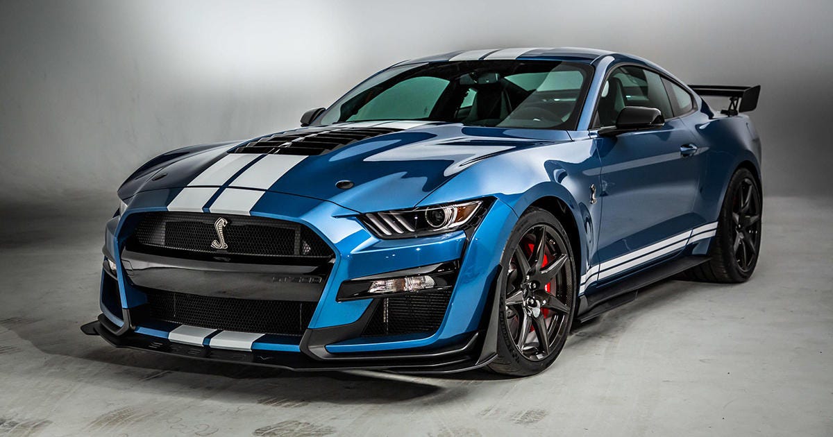 2020 Ford Mustang Shelby GT500 starts at $70,300, Ford confirms - CNET