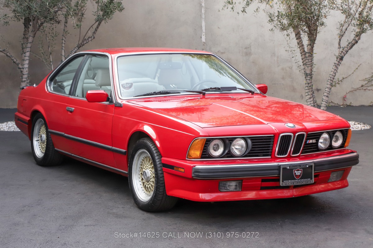 1988 BMW M6 | Beverly Hills Car Club