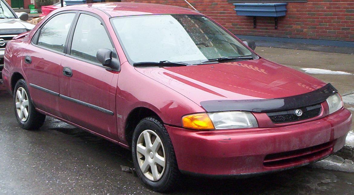 File:1997 Mazda Protege.jpg - Wikimedia Commons