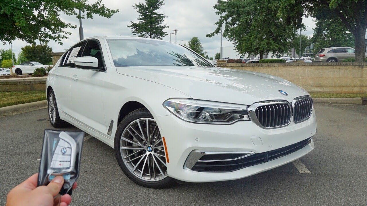 2019 BMW 540i: Start Up, Walkaround, Test Drive and Review - YouTube