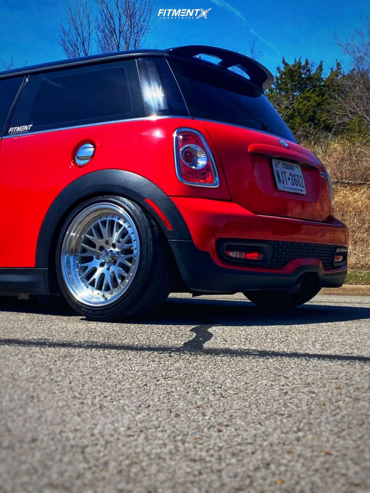 2011 Mini Cooper S with 16x8 AVID1 AV12 and Nitto 205x40 on Coilovers |  1579389 | Fitment Industries