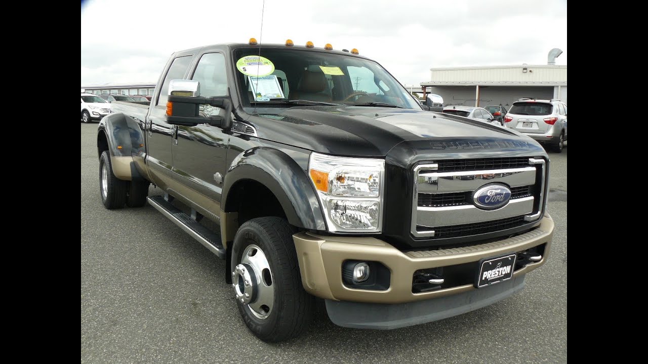 Used 2011 Ford F450 Diesel V8 Crew Cab 4WD King Ranch for Sale Maryland Ford  Dealer # F301365A - YouTube