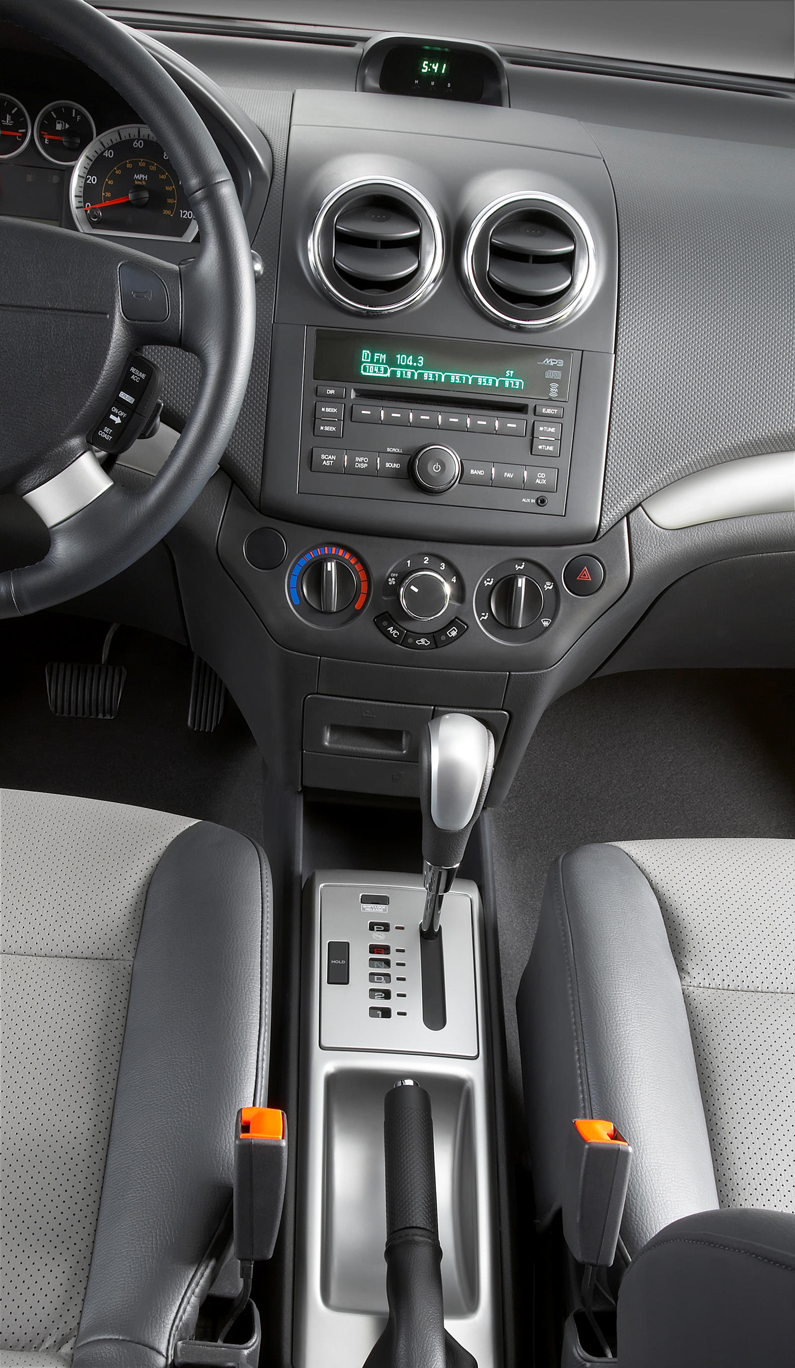 2011 Chevrolet Aveo Sedan Interior Photos | CarBuzz
