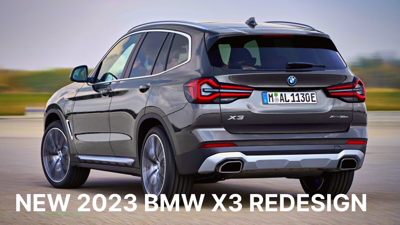 new 2023 bmw x3 redesign | 2023 bmw x3 plug in hybrid - interior, exterior  | bmw x3 G01 SUV - YouTube