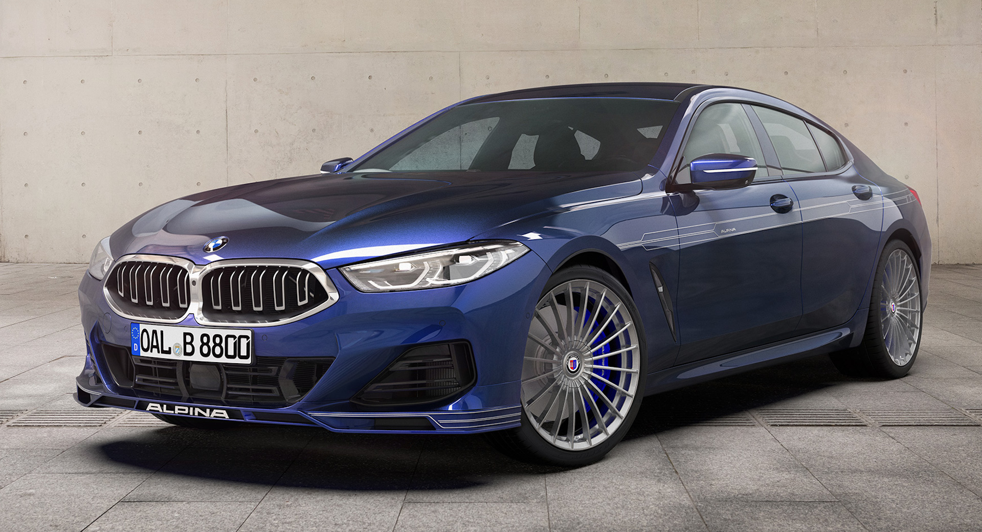 2023 Alpina B8 Gran Coupe Follows BMW 8 Series' Footsteps With Glowing  Grille | Carscoops