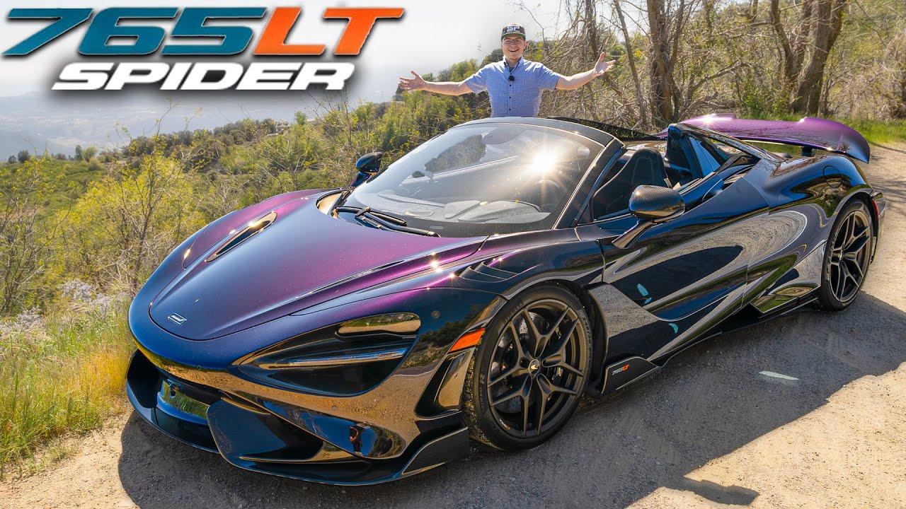 2022 McLaren 765LT Spider First Drive & POV! The BEST Supercar ever made? -  YouTube