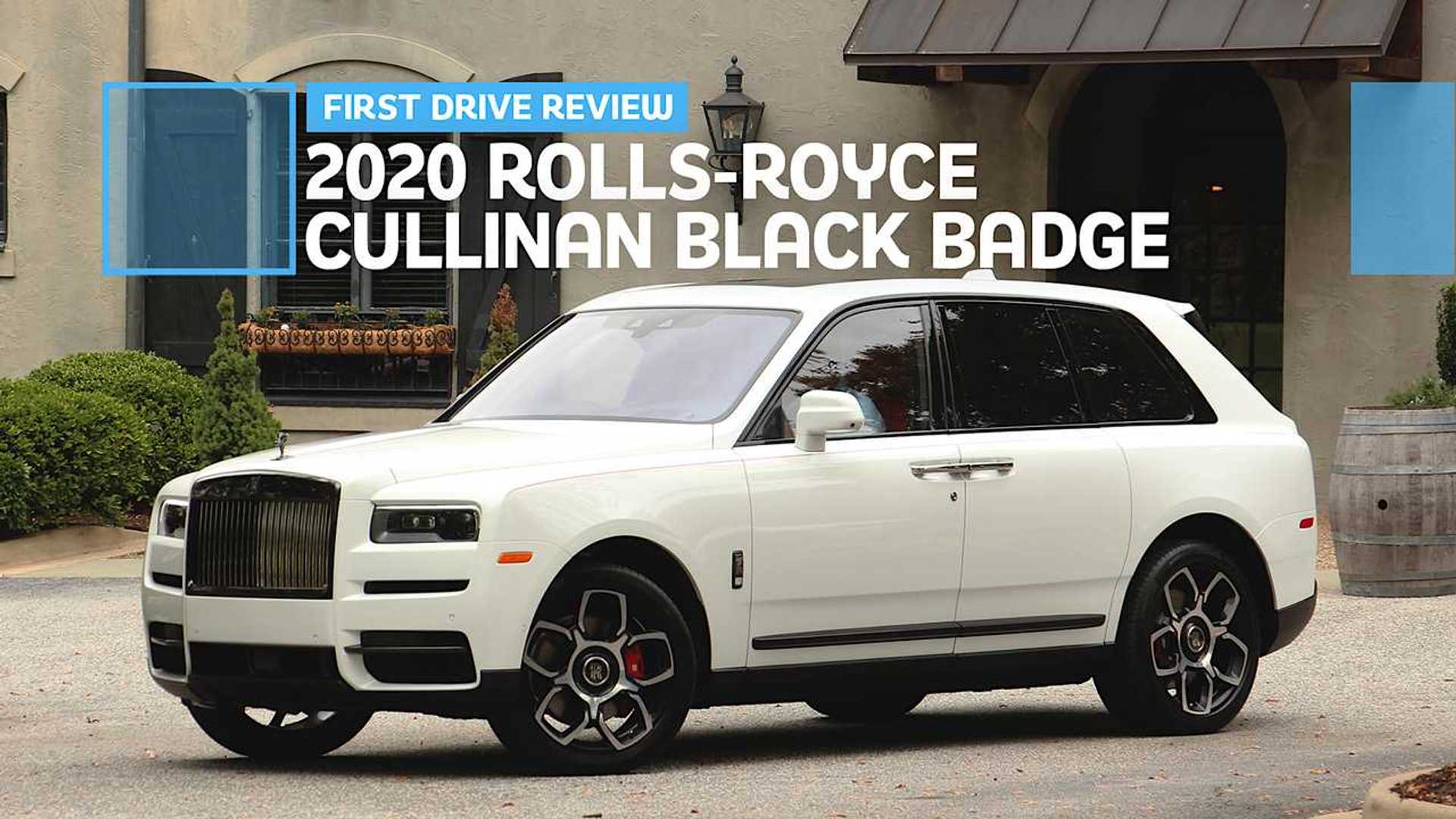 2020 Rolls-Royce Cullinan Black Badge First Drive: Dark Horse
