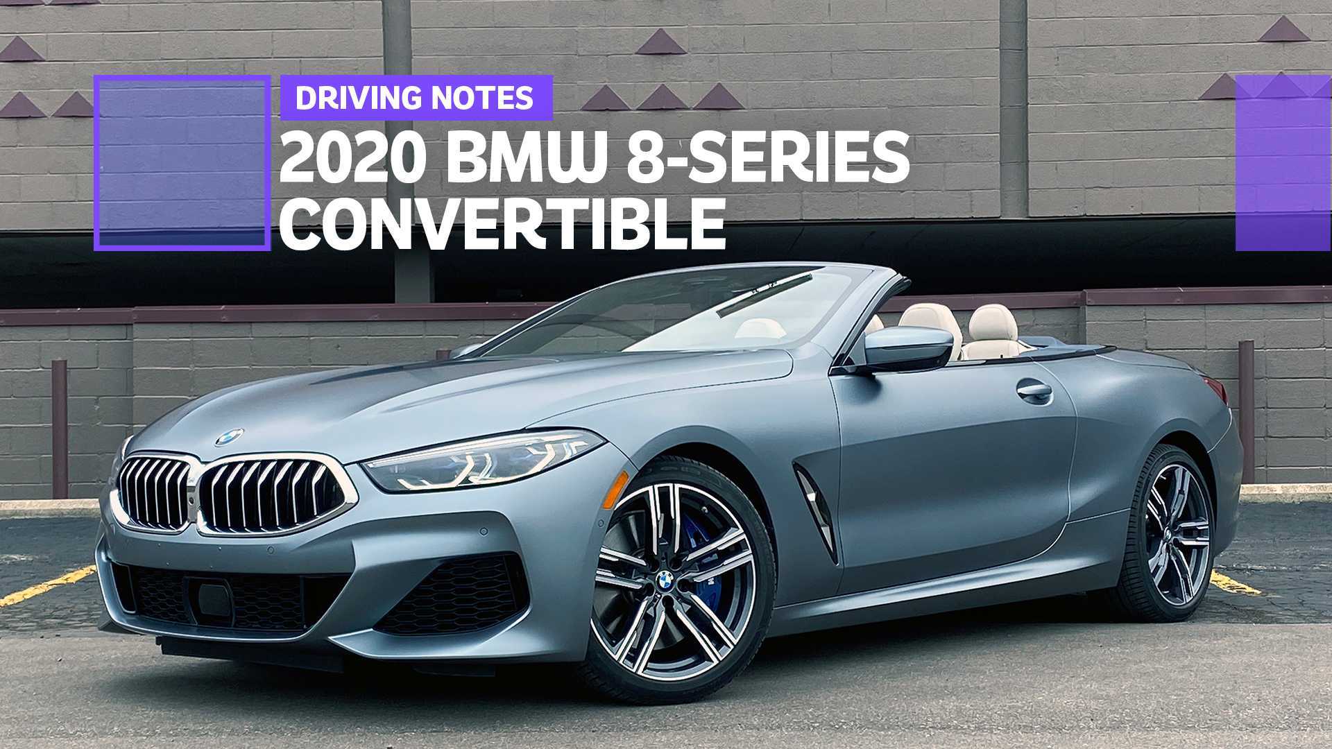 2020 BMW 840i Convertible Driving Notes: Capable Cruiser