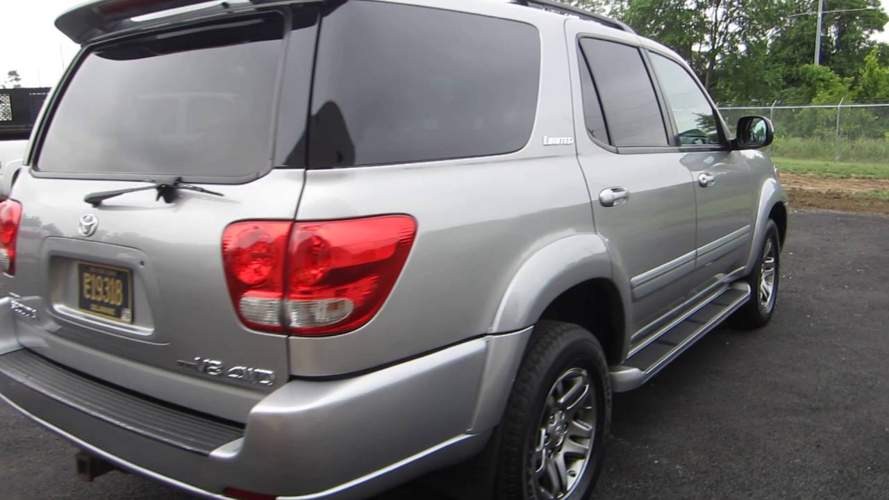 INCREDIBLE 1-OWNER HISTORY !! ** 2007 TOYOTA SEQUOIA LIMITED 4X4 ** SOLD !!  - YouTube