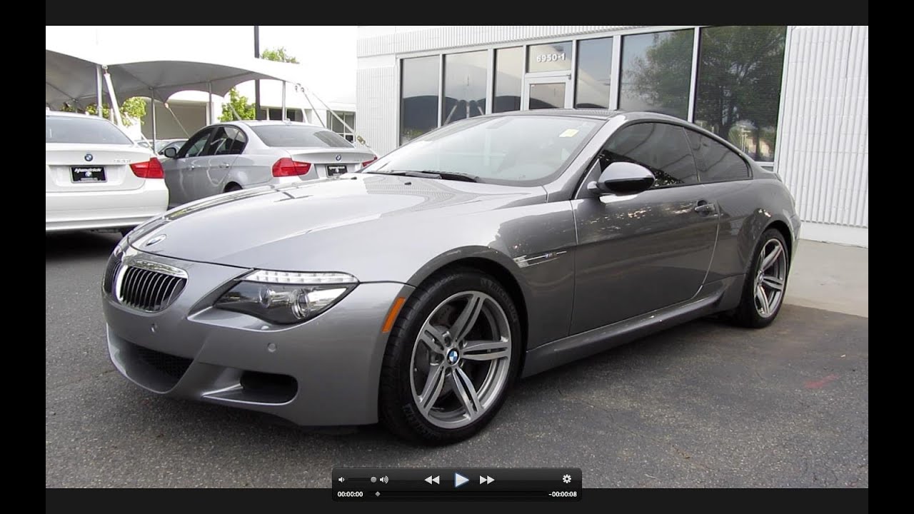 2010 BMW M6 Coupe SMG Start Up, Exhaust, and In Depth Tour - YouTube