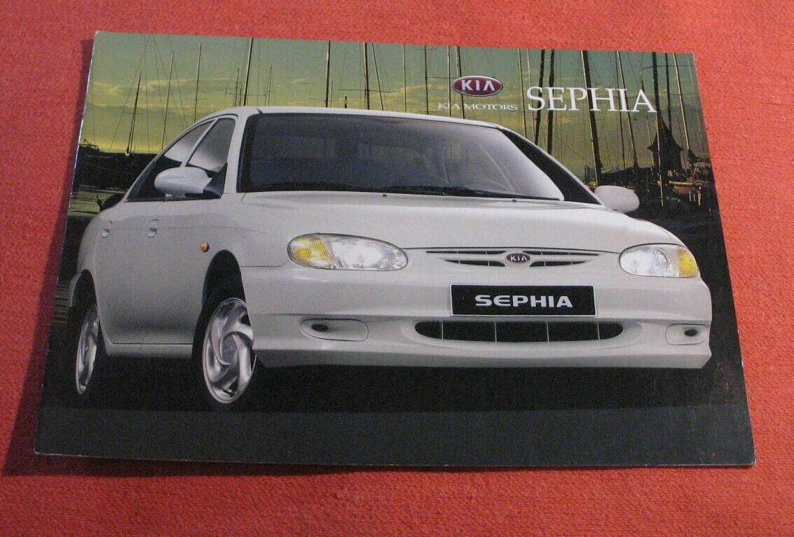 KIA Sephia-II brochure catalog 1997 | eBay