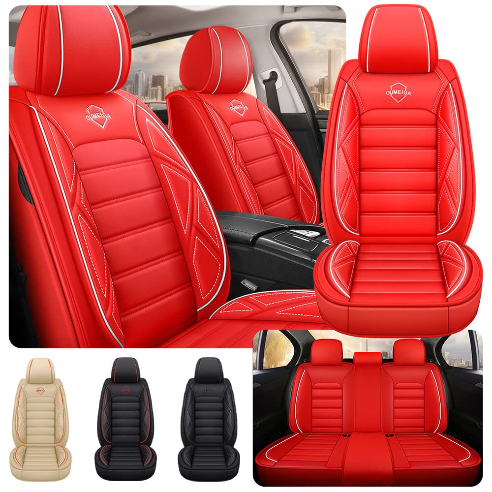 Amazon.com: ARTIBY for Hyundai Elantra HEV 2021-2022 Car Seat  Covers,Leather Cushion Protector Accessories,Front and Rear Automotive  Vehicle Auto Interior Waterpoof Cover（Stand Full Set） red : Automotive