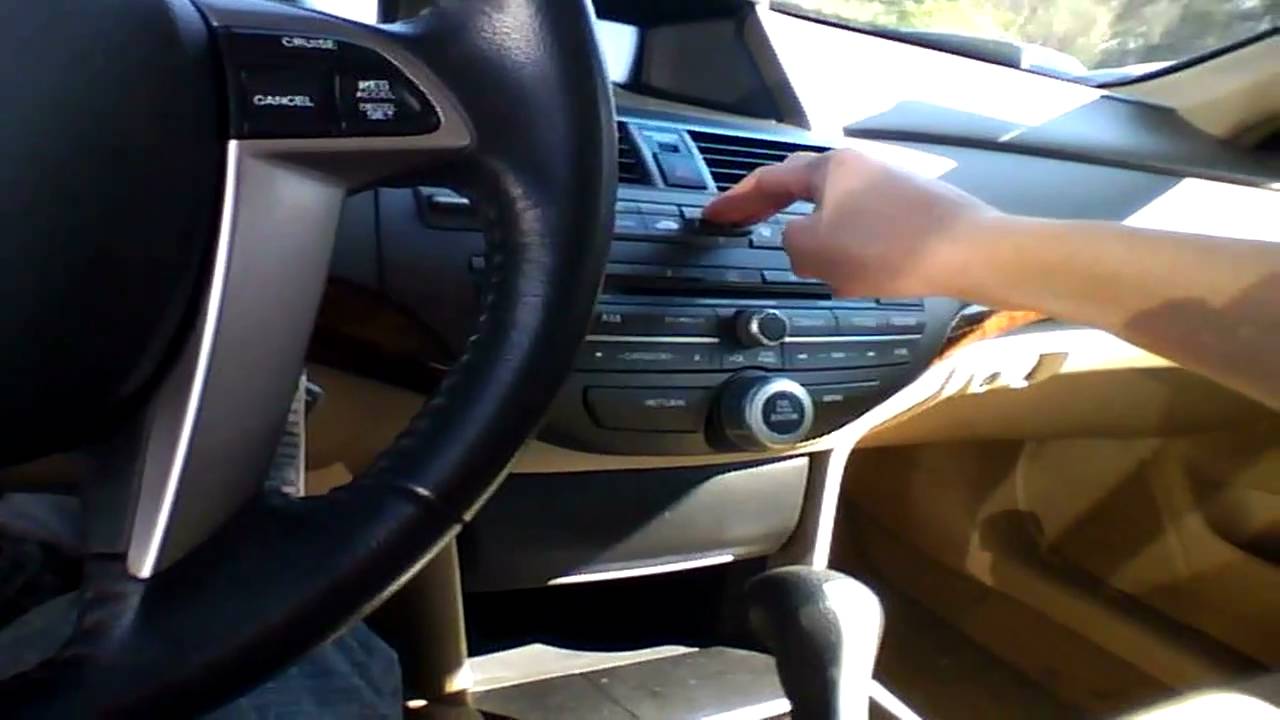 2009 Honda Accord Sedan EX-L V6 Quick Tour, Start Up, & Rev With Exhaust  View - 56K - YouTube