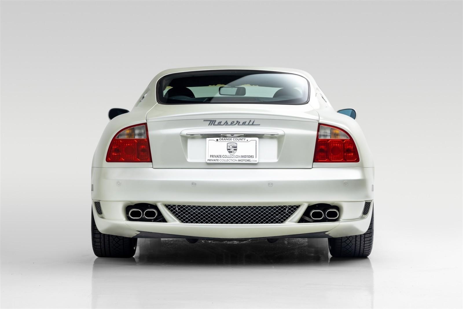 Used 2005 Maserati GranSport For Sale ($29,995) | Private Collection Motors  Inc Stock #B5798A