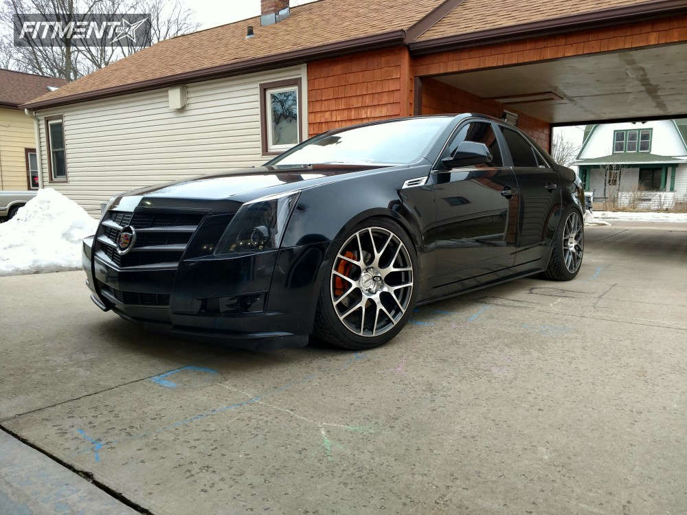 2010 Cadillac CTS Base with 20x9 TSW Nurburgring and General 245x40 on  Lowered Adj Coil Overs | 245256 | Fitment Industries