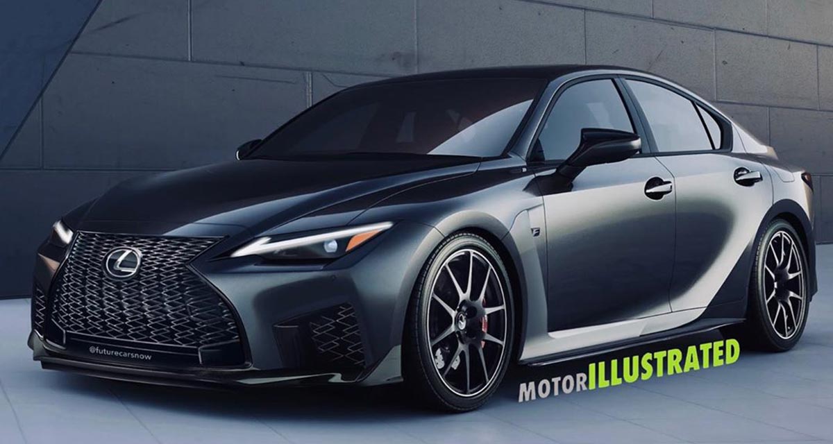 Rendered: The 2021 Lexus IS F Would Have Looked Good | Lexus Enthusiast