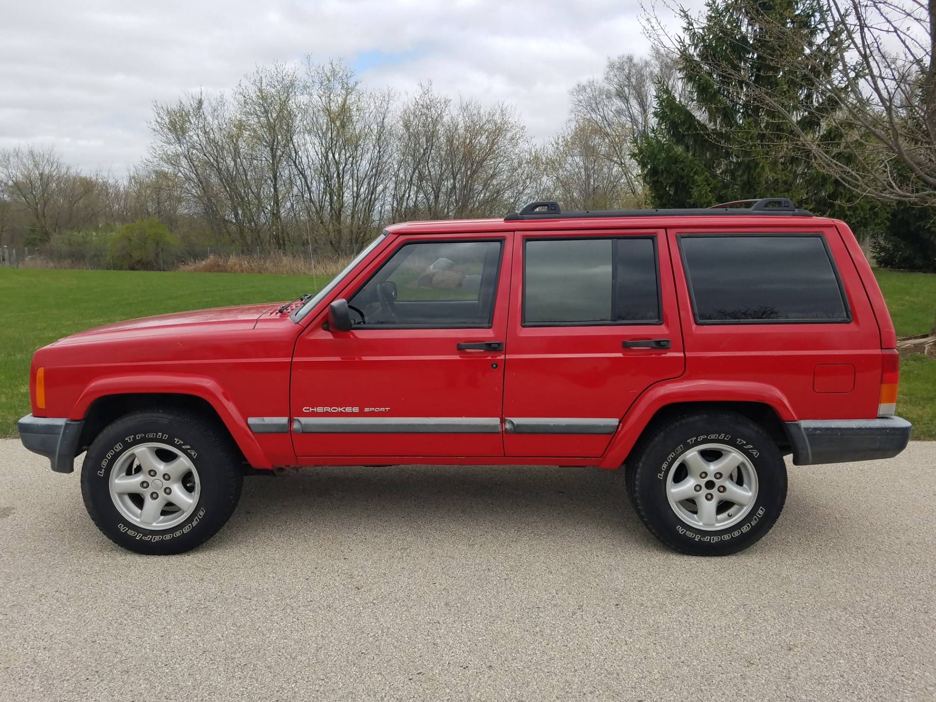 Used 2001 Jeep® Cherokee Sport | Automobile in Big Bend WI | 4387 Flame Red