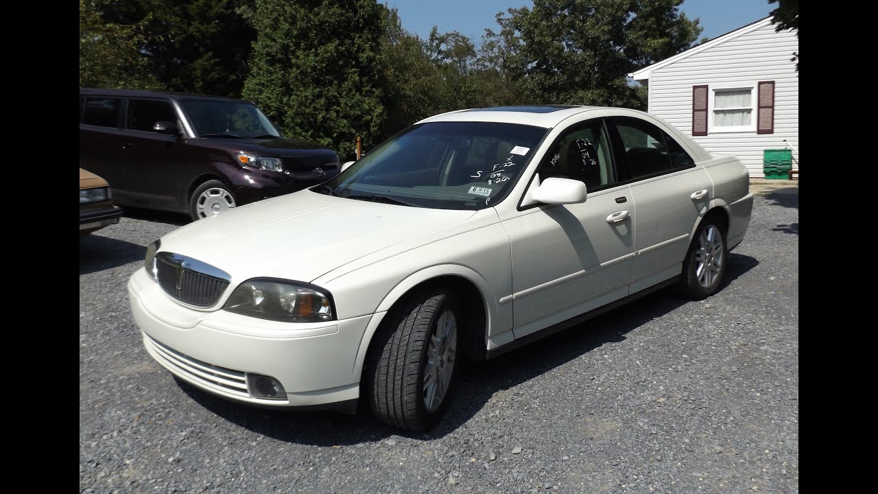 2004 Lincoln LS 3.9L V8 Start Up and Tour - YouTube