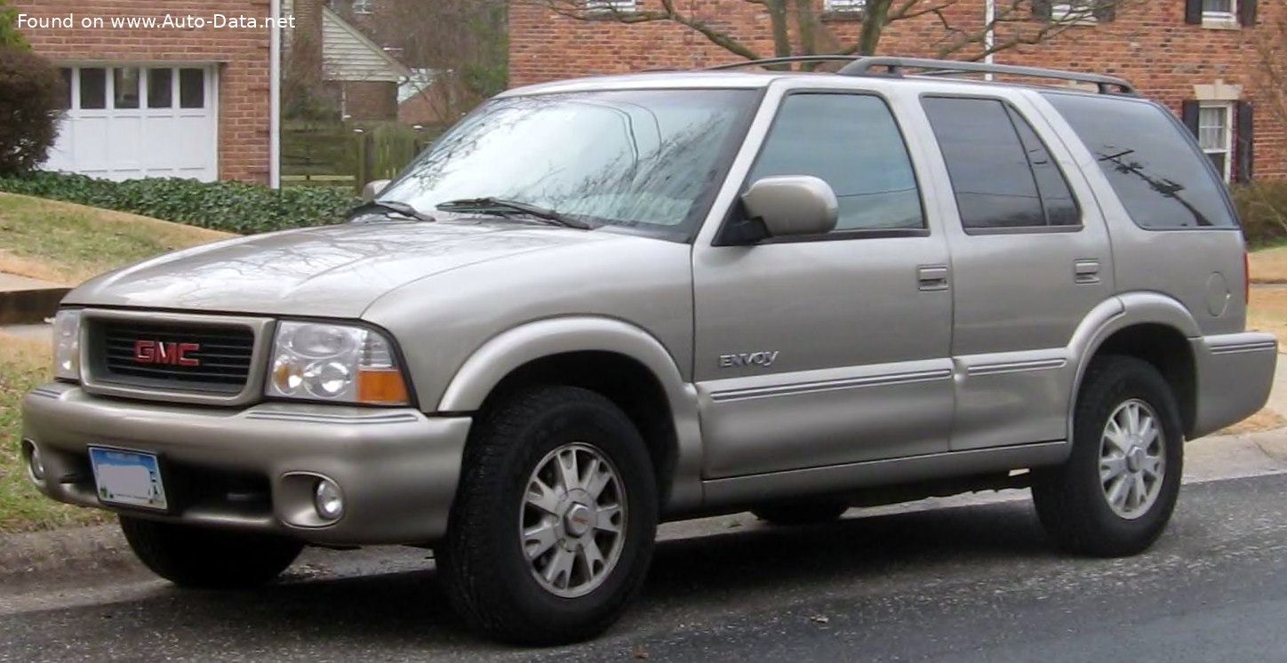 1998 GMC Envoy I (GMT330) | Technical Specs, Fuel consumption, Dimensions