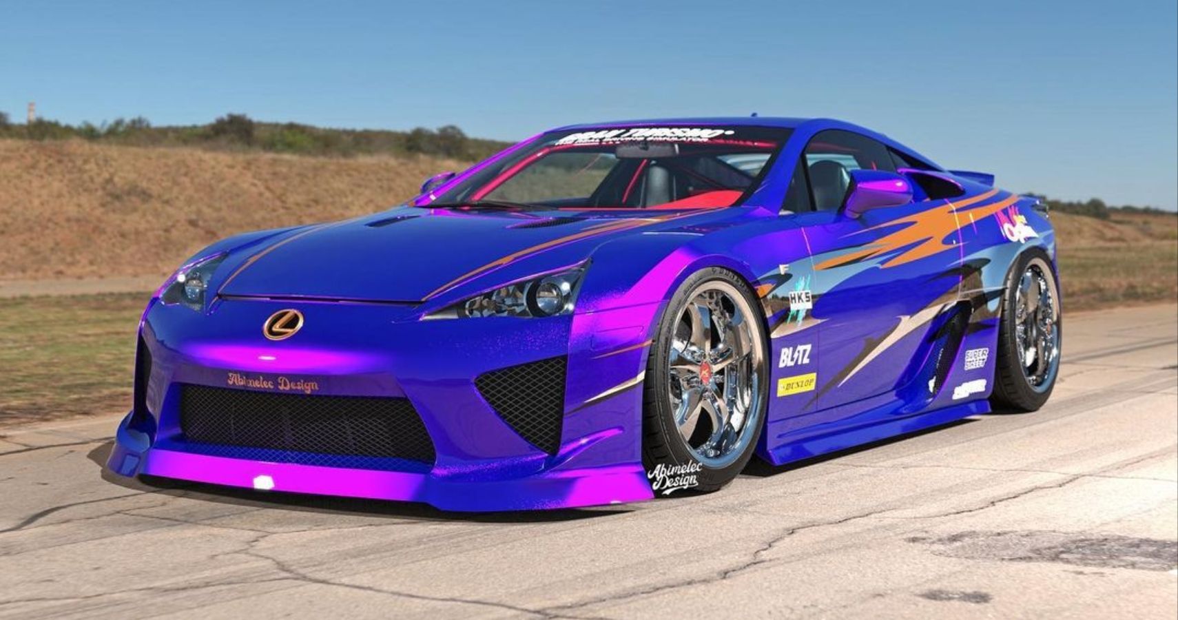This Might Be The Wildest Lexus LFA We Have Ever Seen
