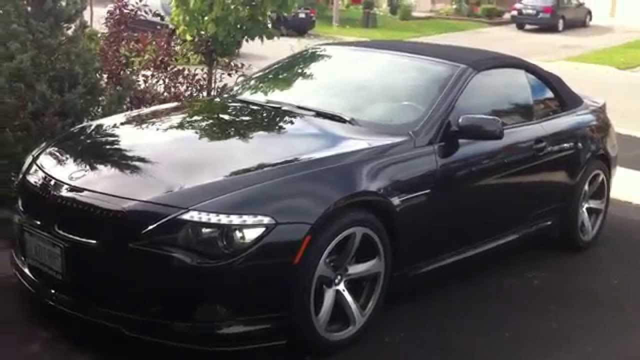 2009 BMW 650i Convertible Startup Exhaust & In Depth Tour - YouTube