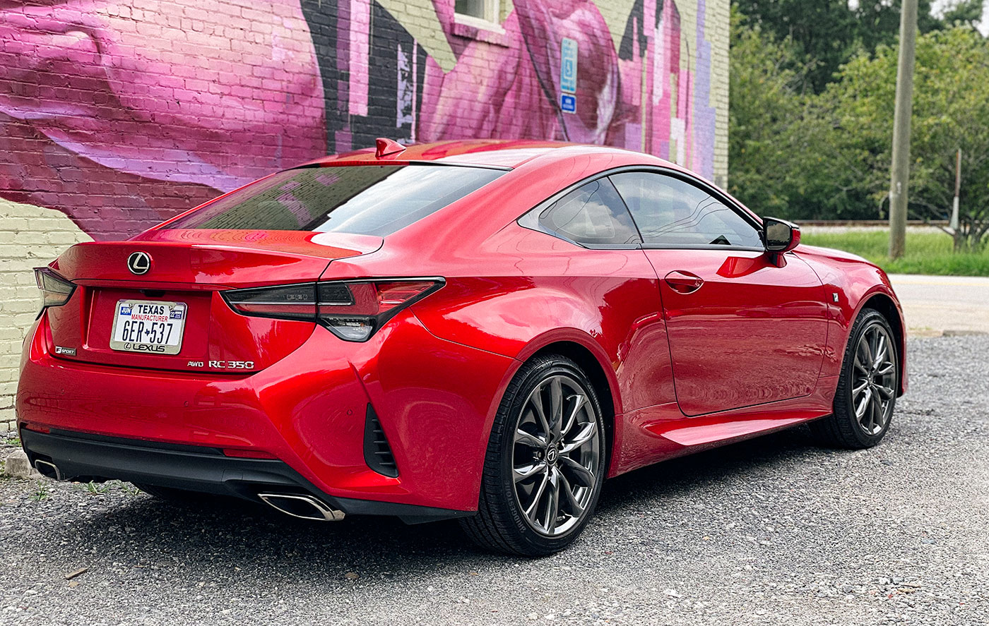 Driving the 2021 RC 350 F SPORT AWD | Lexus Enthusiast
