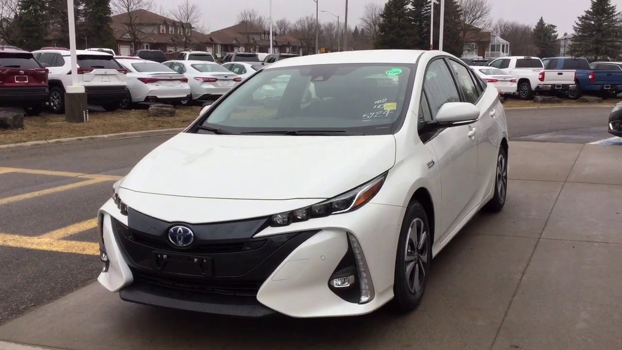 NEW 2019 Toyota Prius Prime Review Technology Package 1000 Islands Toyota  Brockville - YouTube