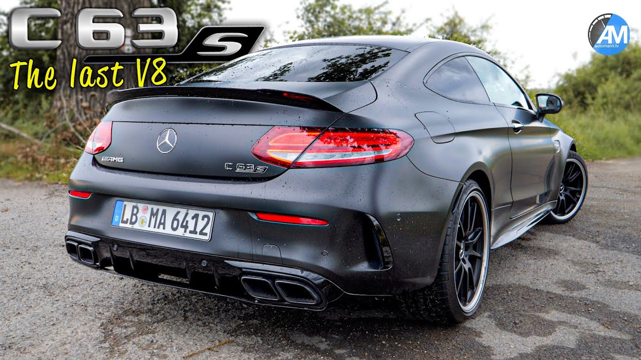 2021 AMG C63s Coupé | The last V8 | pure SOUND🔥 | by Automann in 4K -  YouTube
