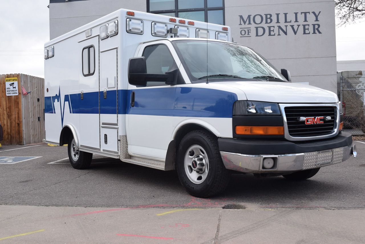 Pre-Owned 2014 GMC Savana 3500 Ambulance in Denver #E1162449 | Mobility of  Denver
