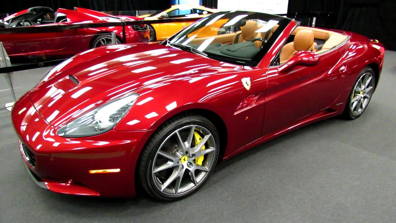 2013 Ferrari California - Exterior and Interior Walkaround - 2013 Salon de  L'Automobile de Montreal - YouTube