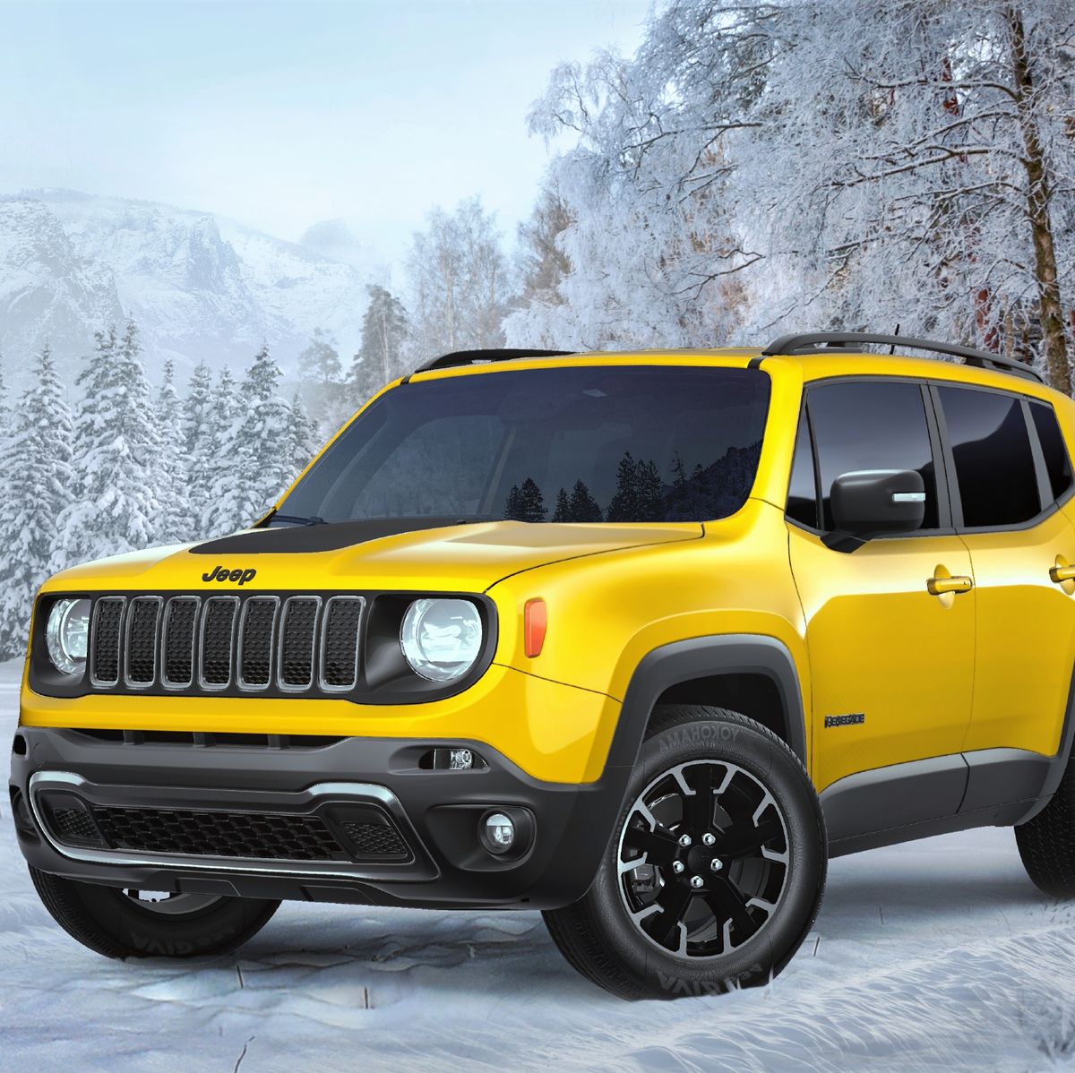 2023 Jeep Renegade Adds a Faux Trailhawk Trim and Yellow Color