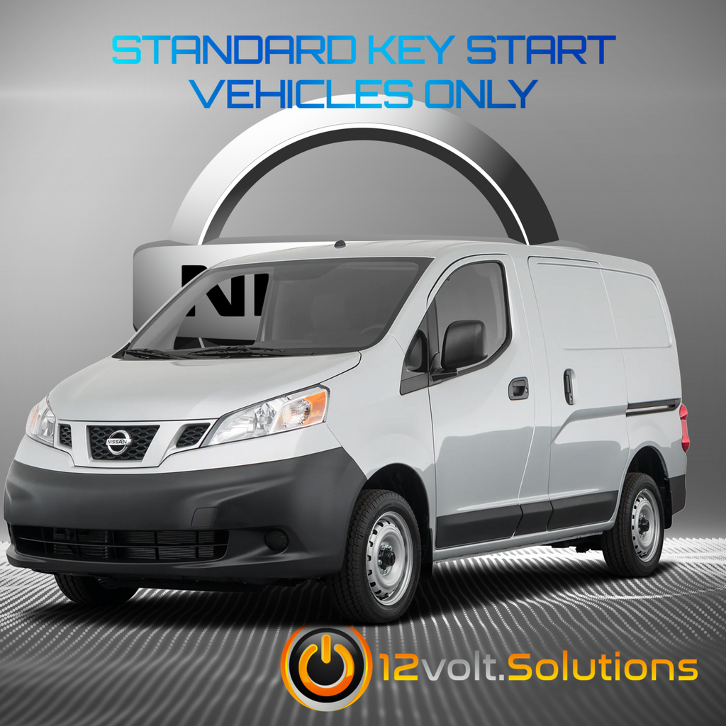 2013-2020 Nissan NV200 Remote Start Plug and Play Kit (Standard Key) |  12Volt.Solutions
