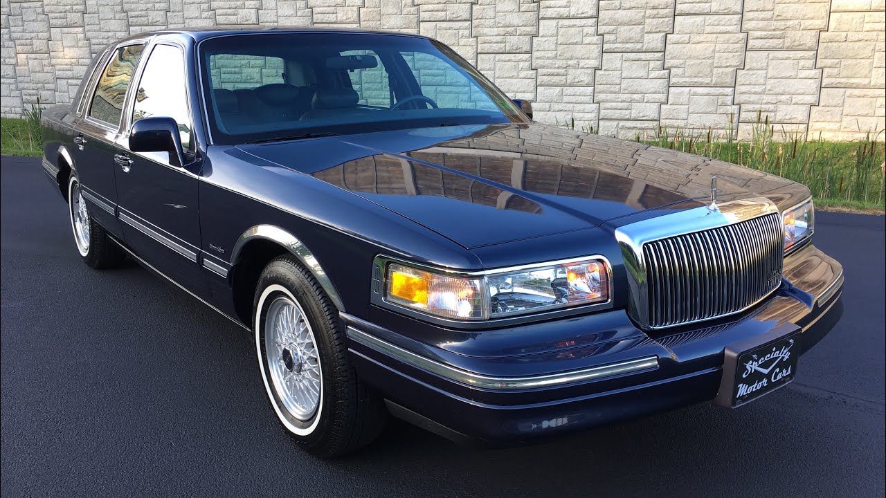 1997 Lincoln Town Car Signature Series w/ 32k Orig Miles SURVIVOR offered  by Specialty Motor Cars - YouTube