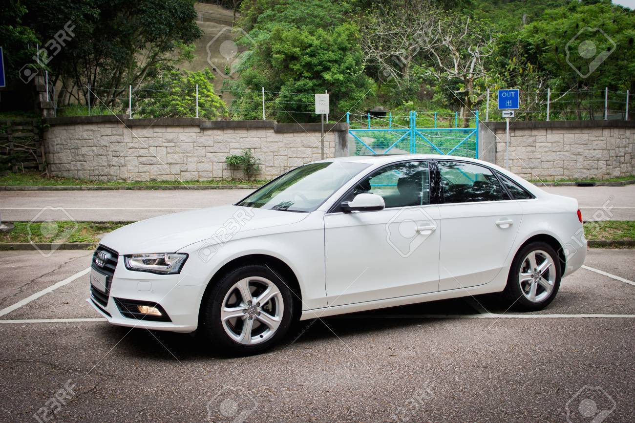 Audi A4 2012 Sedan. This Is Basic Mode, No Extra Option. Stock Photo,  Picture And Royalty Free Image. Image 27000032.