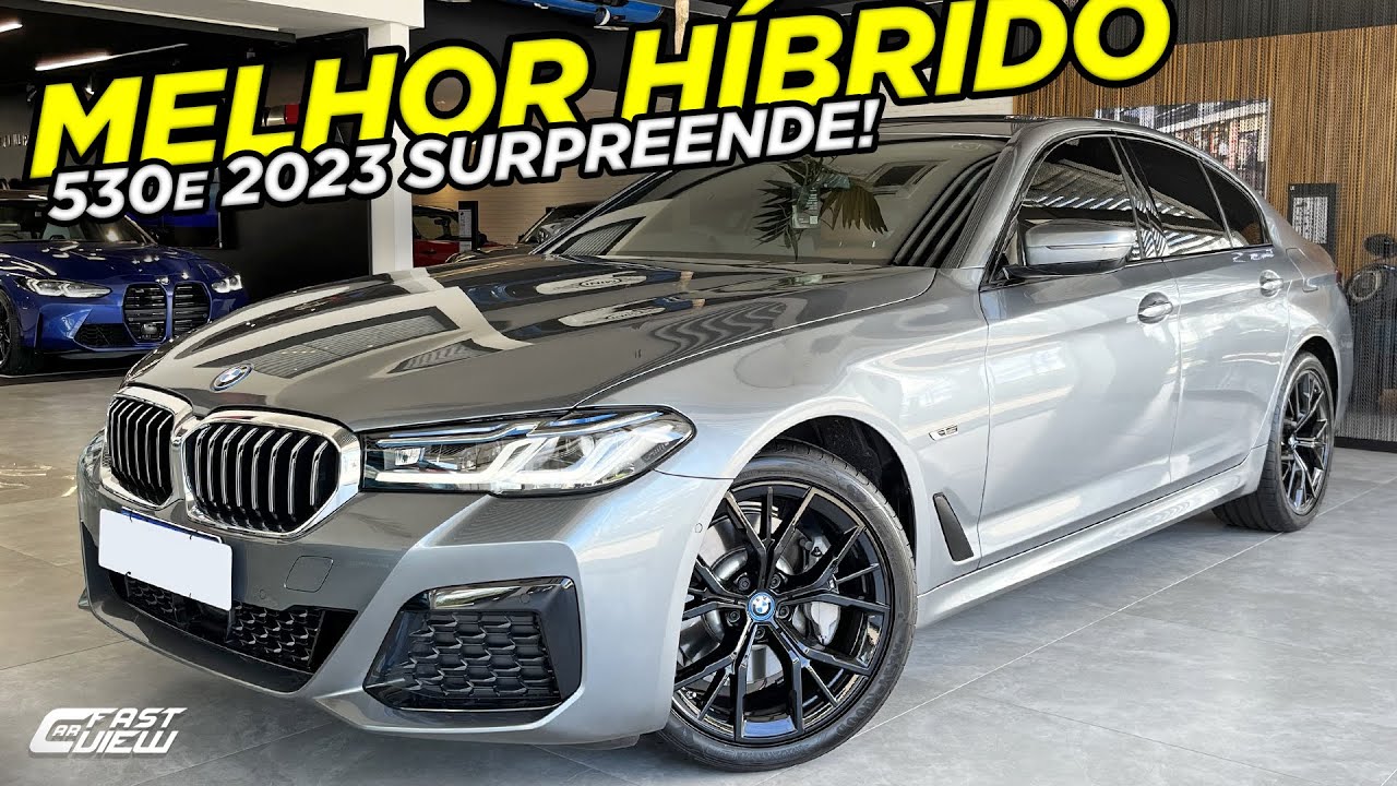 NOVO BMW 530e M SPORT 2023 COM PACOTE DARK EDITION E MOTORIZAÇÃO HÍBRIDA  TRAZ ECONOMIA INCRÍVEL! - YouTube