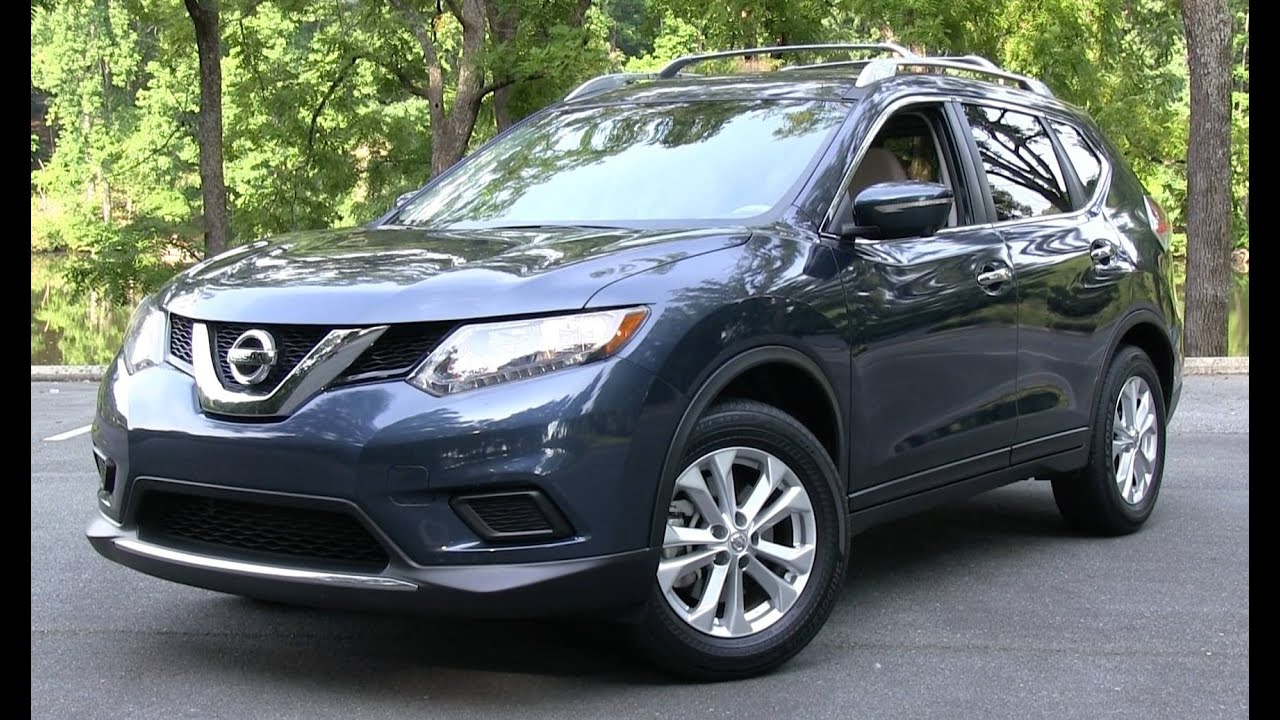 2015 Nissan Rogue SV Start Up, Road Test, and In Depth Review - YouTube