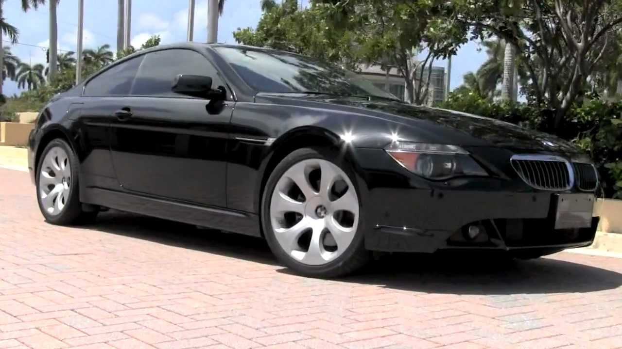 2006 BMW 650i Coupe Black Sapphire Metallic Video Review - YouTube