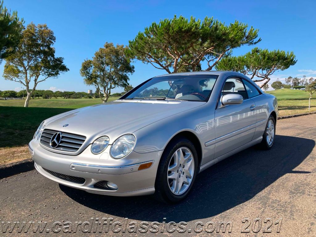 2002 Used Mercedes-Benz CL-Class CL500 2dr Coupe 5.0L at Cardiff Classics  Serving Encinitas, CA, IID 20925576
