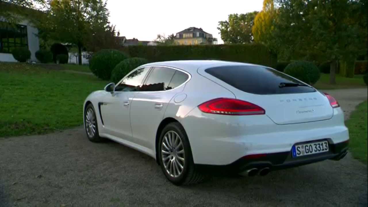Porsche Panamera S E-Hybrid Interior and Exterior - YouTube