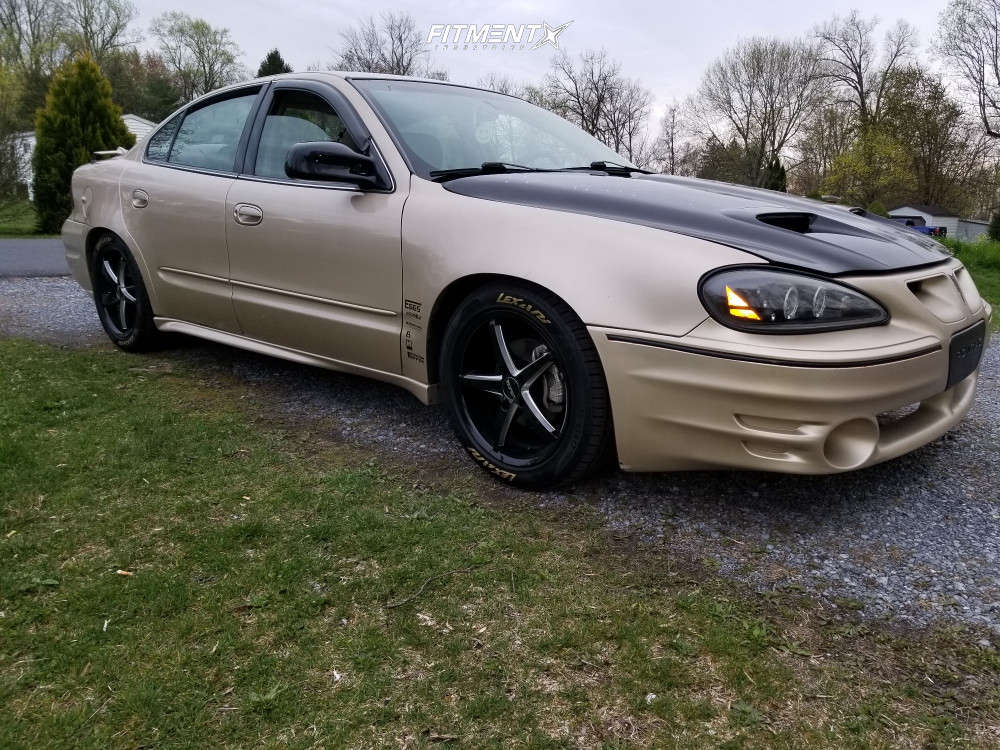2005 Pontiac Grand Am SE with 17x7 Touren Tr20 and Lexani 235x45 on  Lowering Springs | 1024788 | Fitment Industries