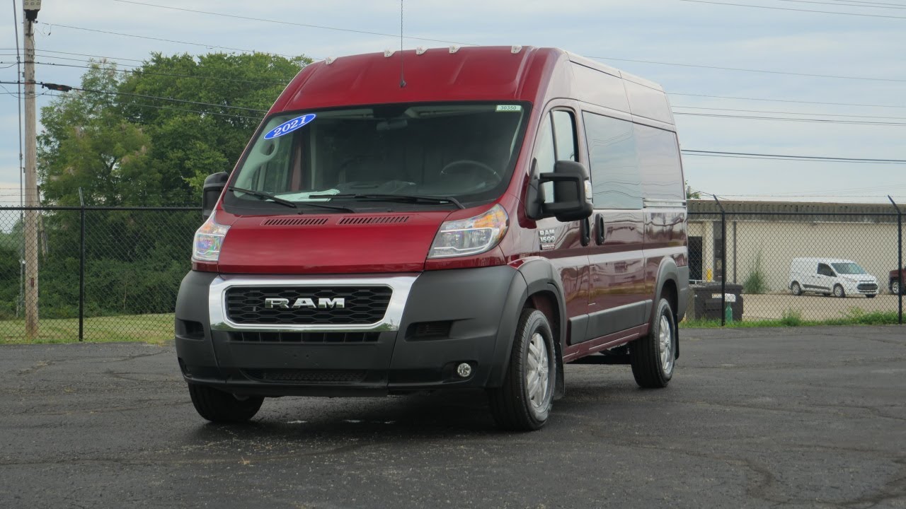 2021 Ram ProMaster 1500 Window Van - 136" WB & High-Roof | 30350T - YouTube